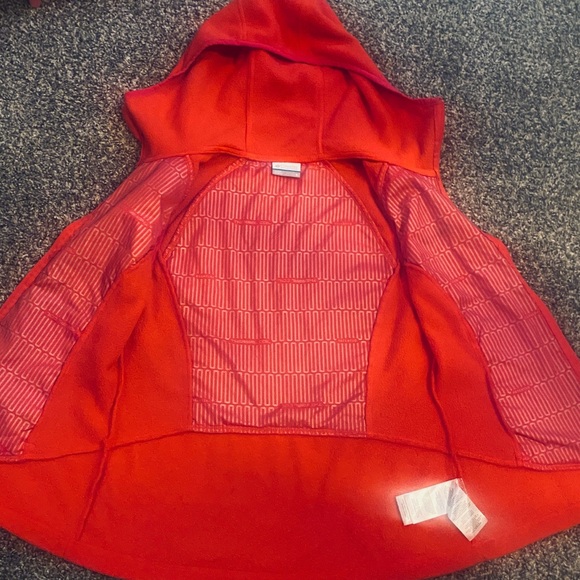 Columbia Pink Lightweight Vest with Hood Women’s Size Small - Picture 4 of 6